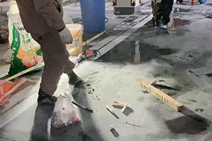 锦州地下车库堵漏施工视频